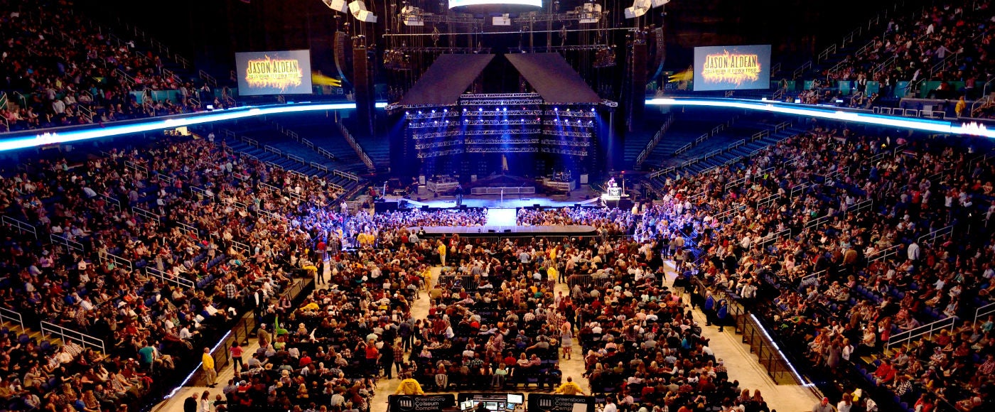 Greensboro Coliseum Complex Concert Seating Chart
