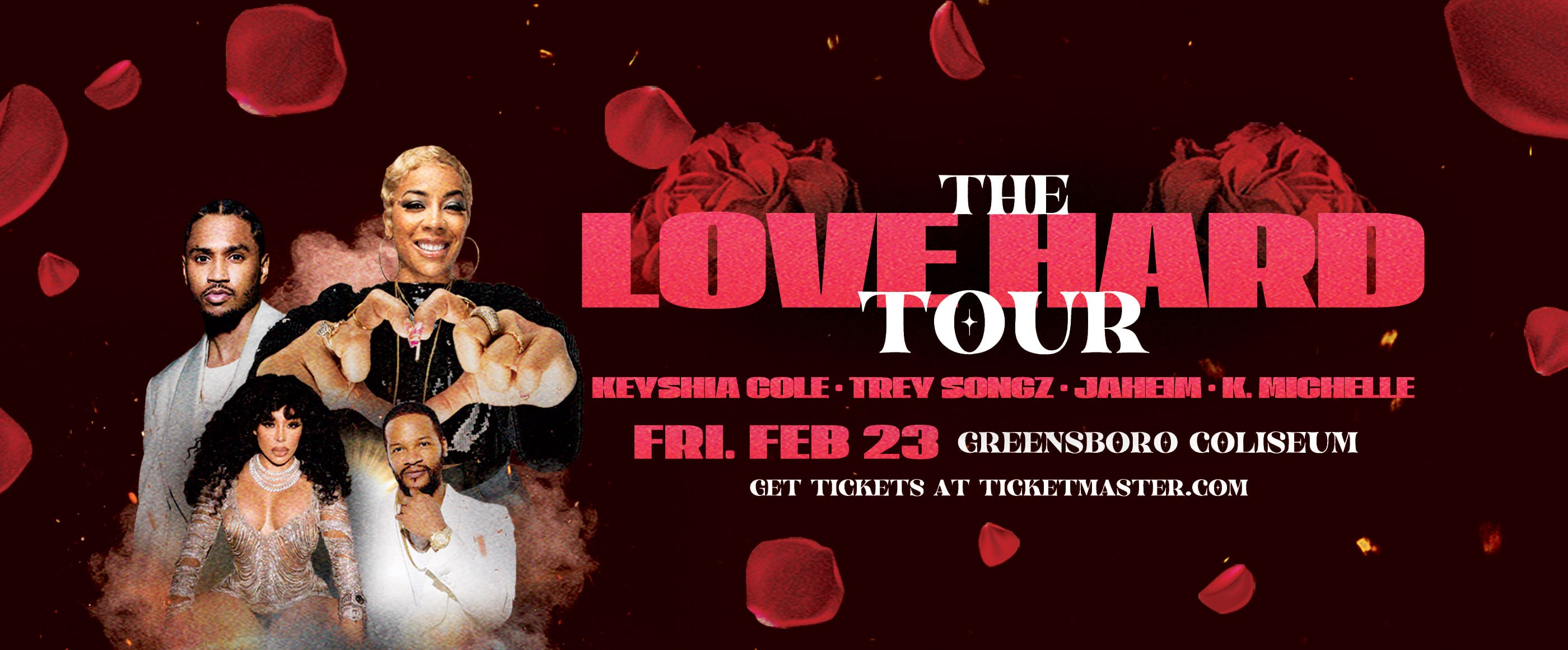 The Love Hard Tour  Greensboro Coliseum Complex
