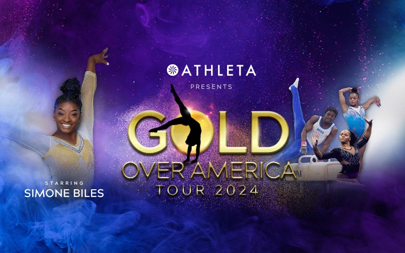 Simone Biles and Athleta present Gold Over America Tour coming Friday, Nov. 1 